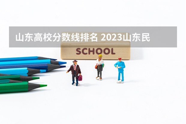 山东高校分数线排名 2023山东民办本科大学录取最低分数