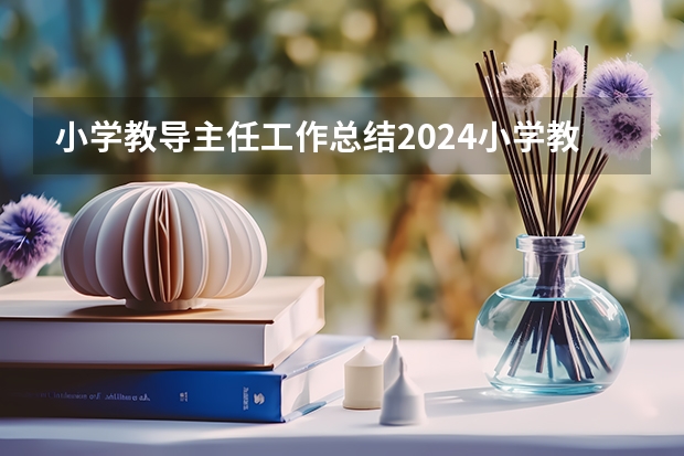 小学教导主任工作总结2024小学教导处个人总结参考 2024年学校行政助理年度工作总结范文