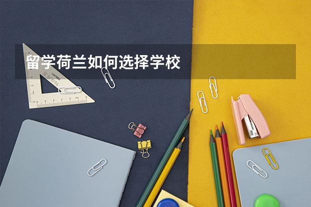 留学荷兰如何选择学校