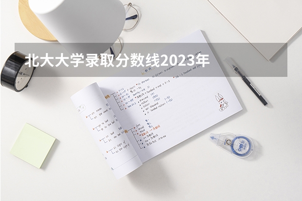 北大大学录取分数线2023年