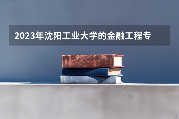 2023年沈阳工业大学的金融工程专业录取分数是多少 沈阳工业大学金融工程专业往年分数线