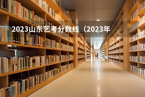 2023山东艺考分数线（2023年山东艺考分数线）